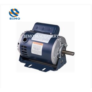 NEMA 48 Frame Design N Dripproof Single-Phase AC Motor 1/2HP Resilient Base