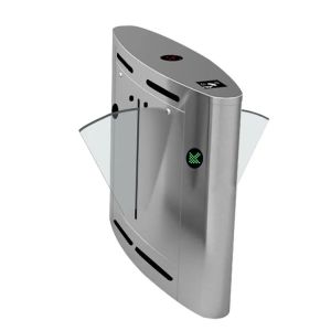 Biometric Flap Barrier Turnstile Door Access Control 550mm Width
