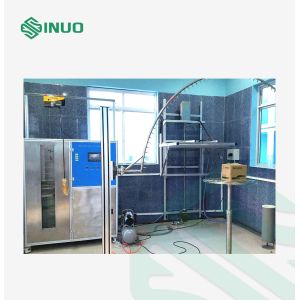 China IEC 60529 Water Ingress Testing Equipment IPX1 IPX4 Vertical Rain Drip Oscillating Tube on sale