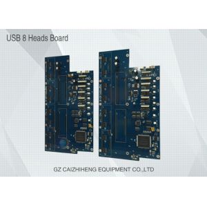 Professional Durable Laser Printer PCB Blue USB 8 Heads Headboard