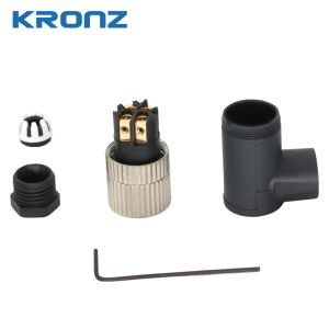 M8 Connector Field-wireable 3 Pin A Code Waterproof IP67 Industrial Circular