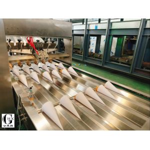 Fully-Automatic Ice Cream Cone Baking Machine Perfect for Commercial Sugar Cone