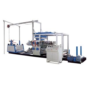 Continuous Plastic Bag Flexo Printing Machine Four / Five / Six / Seven / Eight