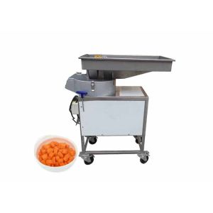 600KG/H Fruit Processing Equipment Block Apple Potato Cube Cutter