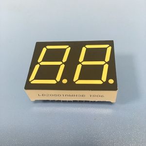 White 0.8" Dual Digit 7 Segment LED Display Common Anode For Instrument Panel