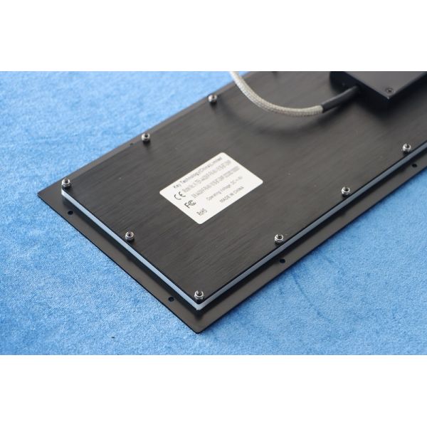 EMC Rugged Keyboard Durable Black Titanium Electroplated Military Keyboard