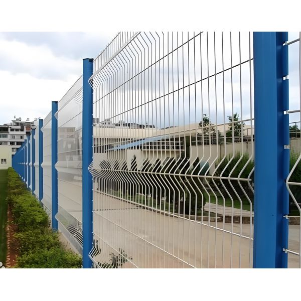 Quality Decorative V Mesh Security Fence Welded Wire Mesh 1800mm Highway Fence Panel wholesale