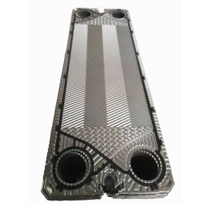 China 3mm depth herringbone pattern connection gasketed Heat Exchanger Plate replaceable for GEA on sale