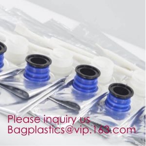 butterfly valve box bag/juice plastic BIB bag in box/wine dispenser made in