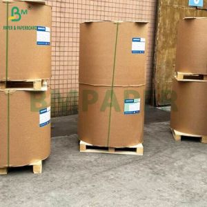 80gsm 85sgm Brown Sack Kraft Paper For Cement Packing Bag 42'' High Strength