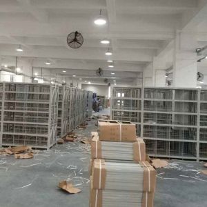 Adjustable Warehouse Custom Warehouse Racking With Black / Orange Shelves