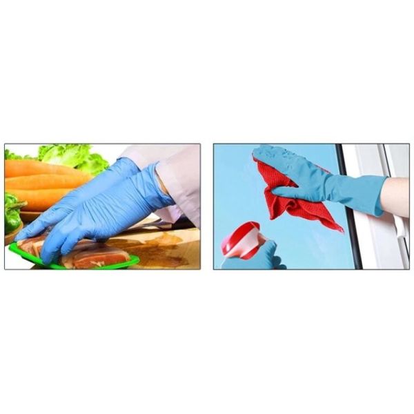 Laboratory Work Safety Nitrile Examination Gloves