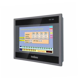 EX3G 4 Analog Input PLC Touch Panel 5" TFT 128MB ROM Coolmay PLC HMI