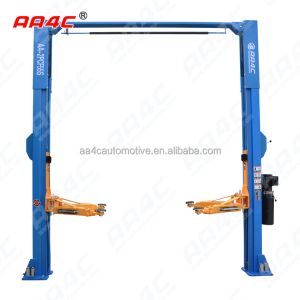 12000lbs 5.5T baseless clearfloor hydraulic single point manual unlock 2 post