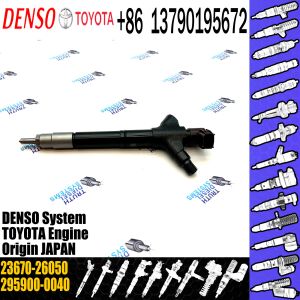 Rail Fuel Injector 295900-0040 23670-26050 For Toyota RAV4 2AD-FHV 295900-0040