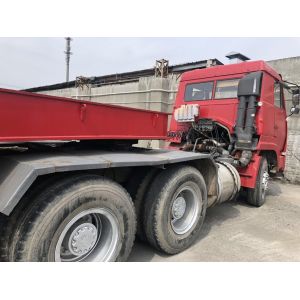 Used China No1 Domestic Brand Sitaier D7b 3 Axles Flat Bed Trailer Zz4253V3241e1