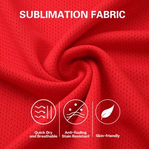 Breathable Custom Team Jersey Durable Moisture Wicking Football Team Jersey