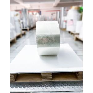 Light White PET BOPP Adhesive Jumbo Roll Paper SGS Approval