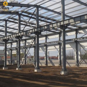 Efficiently Designed Steel Structure Building With Welded H Steel Column And
