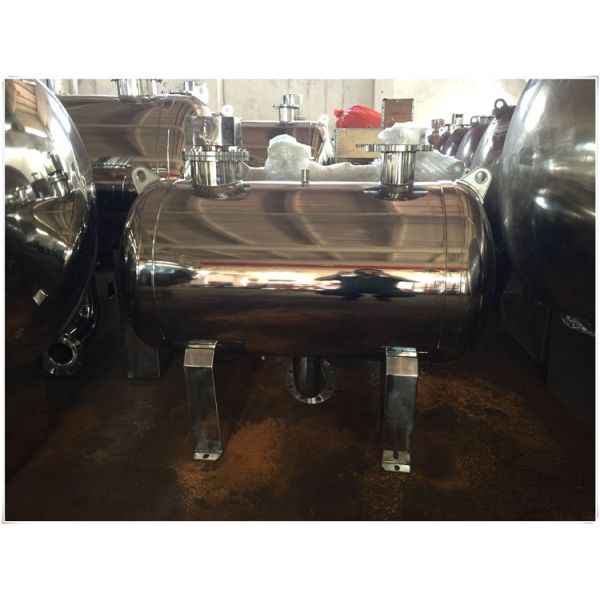 Quality Fixed Bladder Type Diaphragm Pressure Tank Pre Charged Horizontal Orientation wholesale