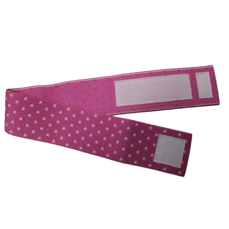 Nylon Jacquard Headband Elastic Fashionable Personalized Custom Soft Elastic For