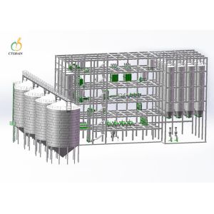 450kw Grain 120T/D Maize Flour Milling Machine