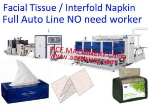 Cheap V Fold Hand Towel Machine With Auto Transfer To Paper Towel Packing Machine for sale