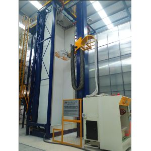Cheap High-performance Curing System Vertical Powder Coating Production Line AL Profile Surface Treatment for sale