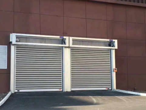 Quality PLC Control Fast Action High Speed Spiral Door Metallic Aluminum Alloy wholesale