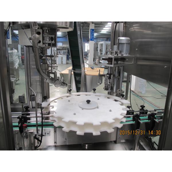Automatic Monoblock Filler Capper Machine Linear Rotary Filling And Capping Machine