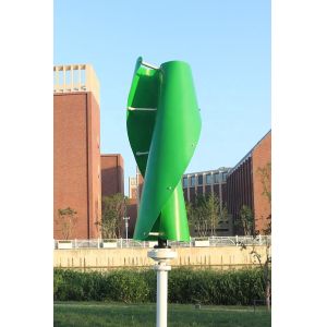 3 Blade Spiral Wind Turbine 12V 200W 3 Phase Vertical Spiral Wind Power Turbine