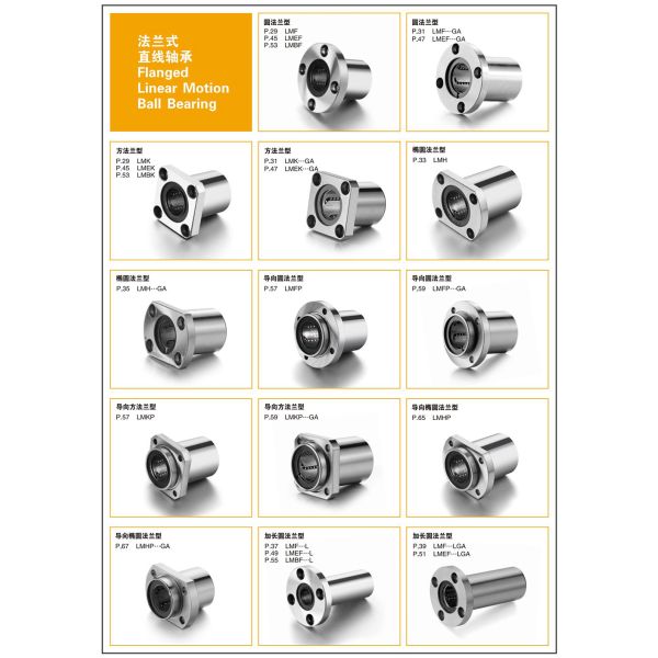 Cold Press Forming SDM6GA Linear Bearing 6mm Linear Ball Bearing
