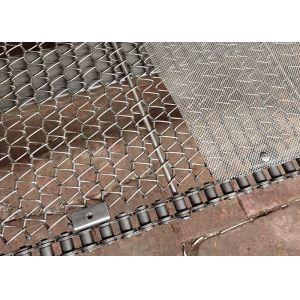 China Heat Resistant Stainless Steel Metal Wire Mesh Chain Conveyor Belt For Conveyor Tiny Material on sale
