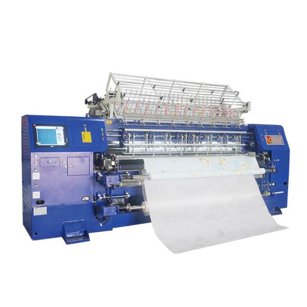 12 Month Guaranteed Blue Quilts JACKETS Making Machine With 3 Inch Needle Bar