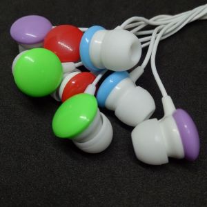 104±10%DB Sensitivity Mushroom Earbud Noise Cancelling Earphone for Aviation/MP3