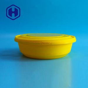 2000ml IML Plastic Containers White Black Yellow Recyclable Microwavable Take