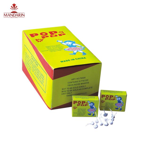 Quality Happy Boom Firecracker Safety Bird Egg Silver Cracker Toy Pop Pops Snappers Fireworks wholesale