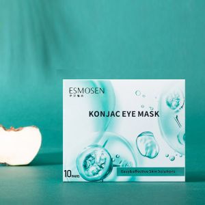 OEM ODM Biodegaradable Konjac Eye Patch Anti Wrinkle Under Eye Hydration Pads