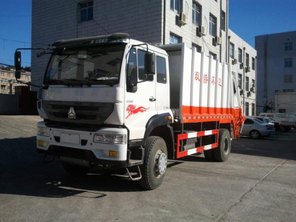 Quality 10m3 High Automatic Garbage Compactor Truck Weather Proof With Quick Loading Speed wholesale