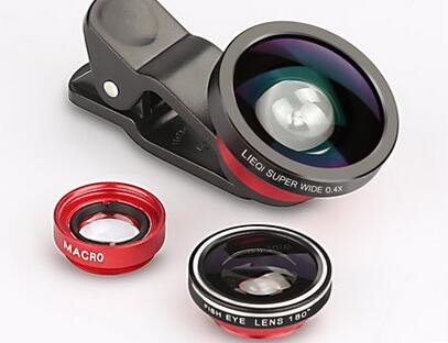Multi Coated Smartphone Camera Wide Angle Lens Clip Lens For Mobile Unique