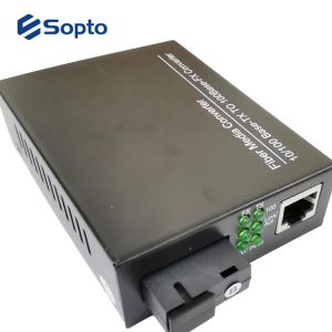 10/100base Tx To 100base Fx RJ45 Port Fiber Media Converter