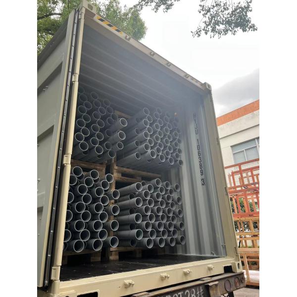 Flexible PVC Non-metallic Electrical Wire Conduit Pipe 1/2" to 1" OEM Thread Connection