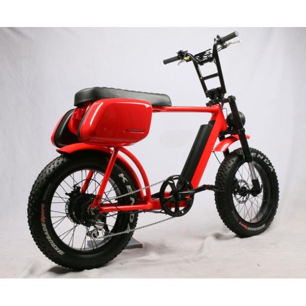 48V 750W New design 2022 Electric Fat Tire Bike , Electric Fat Tire Bicycle EN15194