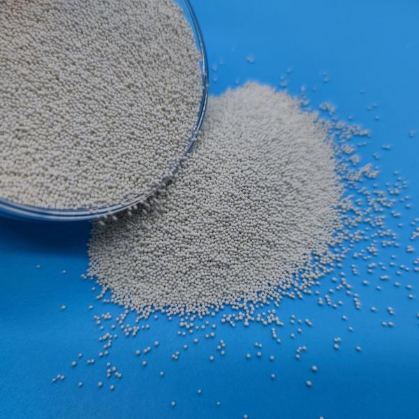 Dust Free Pretreatment Z300 Ceramic Microbeads , White Spherical Ceramic