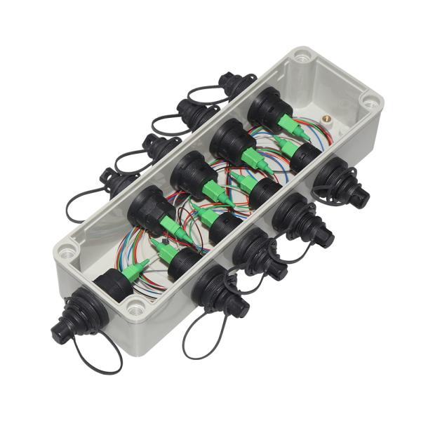 IP67 Waterproof FTTA Fiber Optic Box Outdoor With SC ODVA MPO Connector
