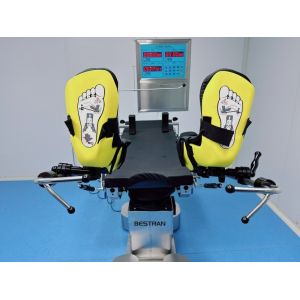 Adjustable Lithotomy Position Table With Stirrups For Urological Gynecological