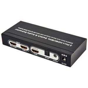 2 x 1 3D ARC Audio EDID HDMI 4K Switcher