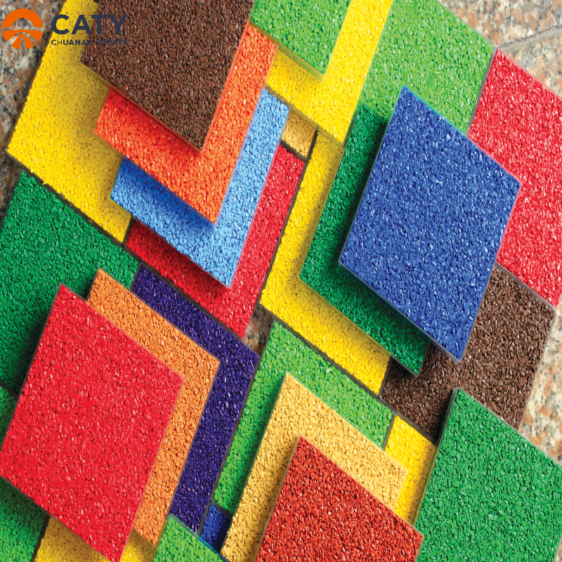 Multi-Purpose EPDM Rubber Granules, Uniform Size for Multiple Projects and