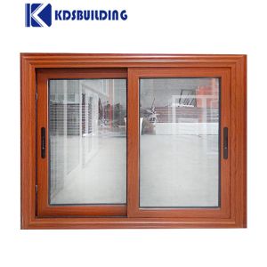 Simple Latest Design Glass Alloy Horizontal Slide Windows With Aluminum
