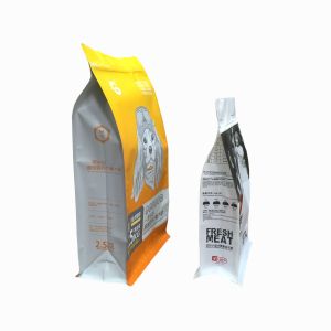 PE Flexible Soft Packaging Pet Food Packing Recolsable Plastic Bags